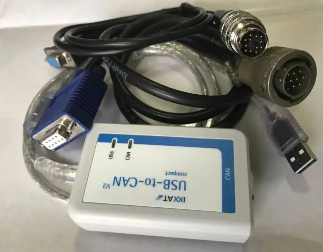 Для MTU диагностический комплект (USB CAN) набор 2 71 MEDC ADEC полный комплект|Анализатор