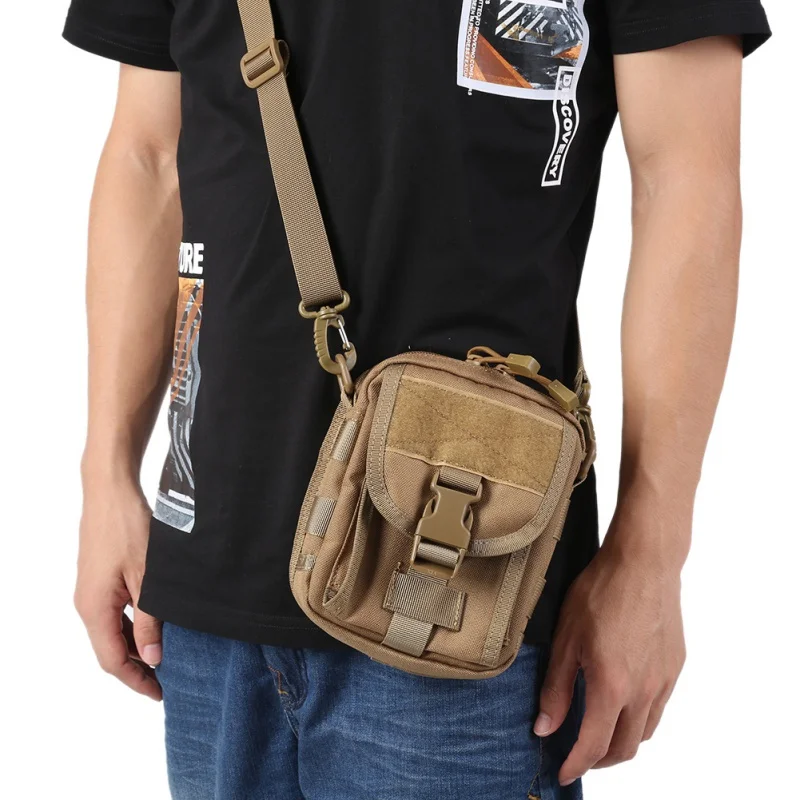 

Waterproof Tactical Molle 600D Nylon Bag Waist Pack Hiking Fishing Hunting Military Sports Waist Bag Camping Messenger Bag