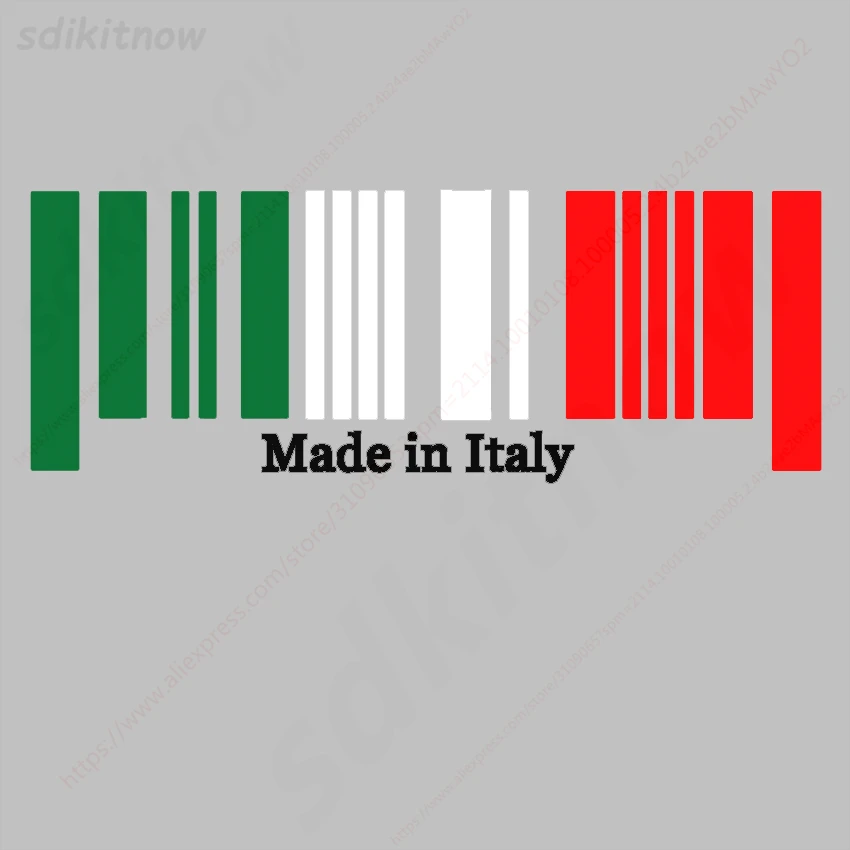 2X ITALY FLAG ALFA ROMEO FERRAIR LAMBORGHINI PAGANI MASERATI EMBLEM CAR BADGE