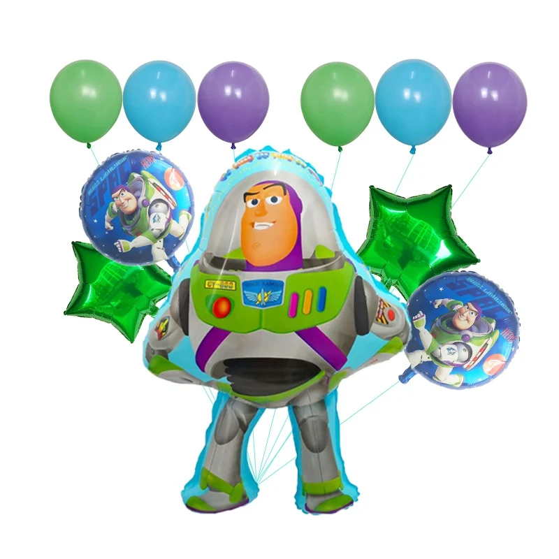 1 Набор игрушечных шаров 18 дюймов круглый шар 10 латексные шары мультфильм История