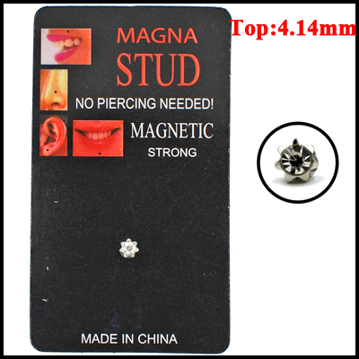 Designs  Fake Cheater Piercing Non Pierced Magnet Ear Lip Labret Nose Ring Stud Jewelry Magnetic Tunnel Plugs Earring