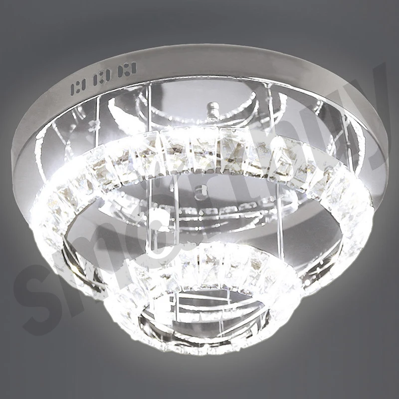 Светодиодная люстра (LED) Smartbuy Crystal 6167 3 color dimming 38W SBL CR 6167dim|Потолочные лампы| |