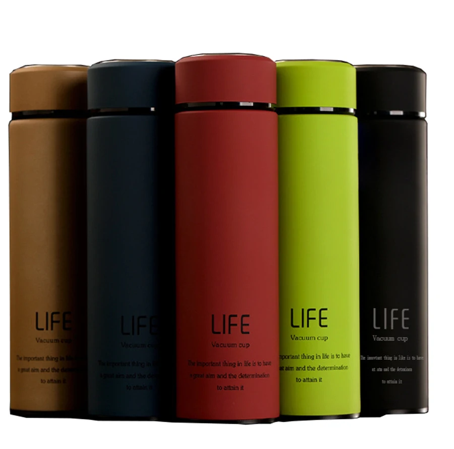 

Life Stainless Steel Vacuum Cup Thermos Coffee Drink Water bottle High-grade Car Business Women Man Office People Insulation Cup