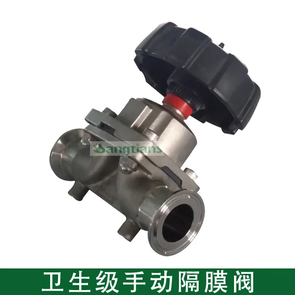 1 1/" DN40 38 мм SS316L, мембранный клапан, санитарный мембранный клапан из нержавеющей стали, мембранный клапан