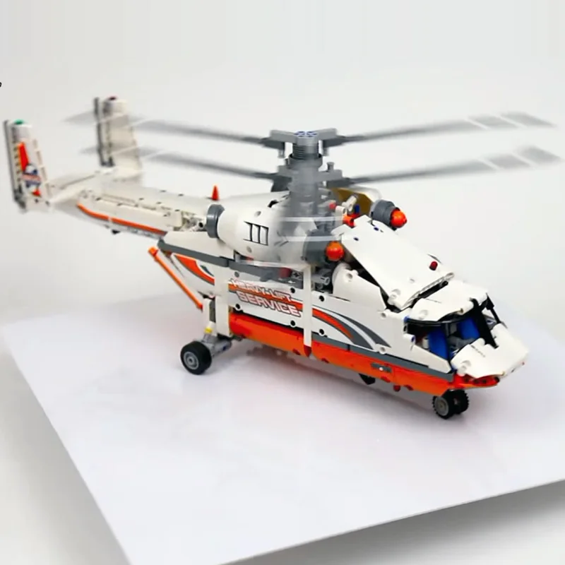 

legoINGlys technic 20002 Heavy Lift Helicopter 42052 plane Educational toys for children Building Blocks Bricks christmas gift