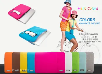 

New Fashion Laptop Tablet Notebook Carry Sleeve Case Bag Pouch Cover For 11 12 13 15" Inches Pro Air Retina