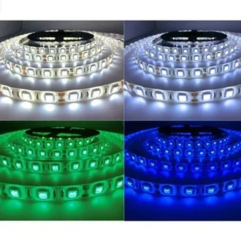 

Waterproof LED Strip 5050 DC12V 60LEDs/m 5m/lot RGB Flexible LED Light 5050 LED Strip