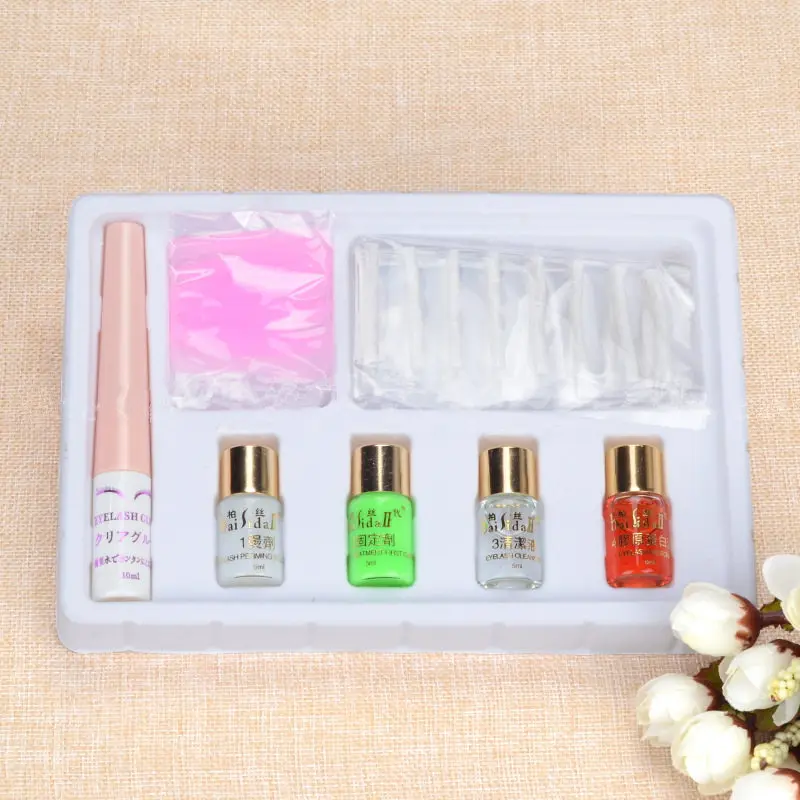 

Makeup Tool Eyelash Lash Curling Perming Curler Stick Glue Cosmetics Kit Beauty Eyelashes Curler Lengthening Thick Extension
