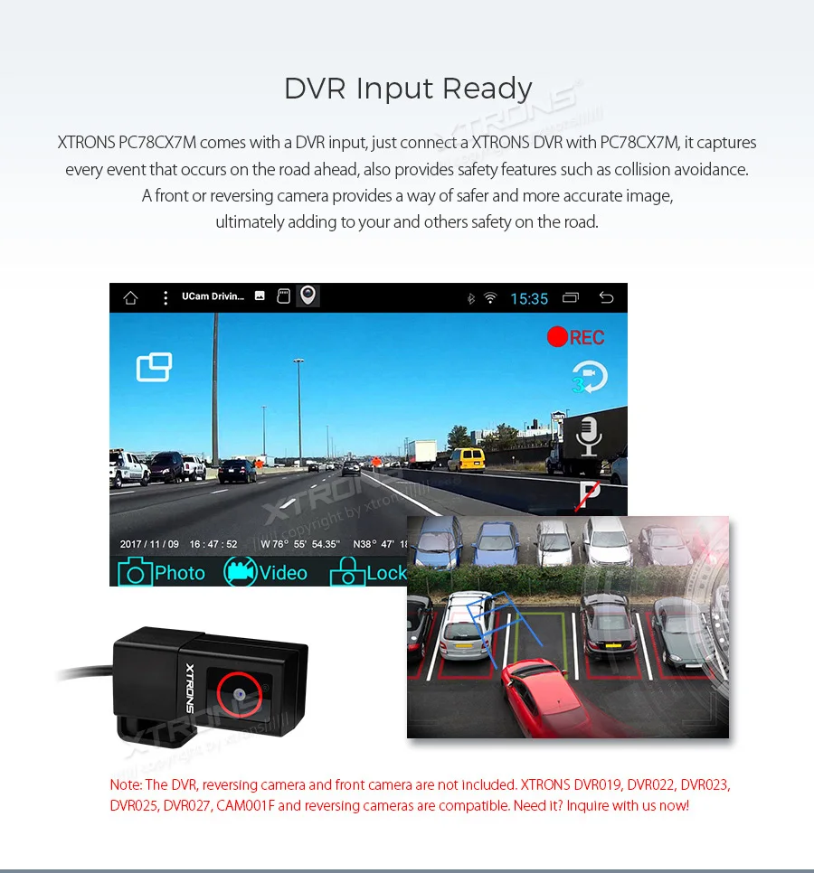 Discount XTRONS 7" Android 8.1 Quad Core 16GB ROM Car Multimedia DVD Player for Mazda CX-7 2007-2012 RCA GPS Navigation OBD DAB USB WIFI 17