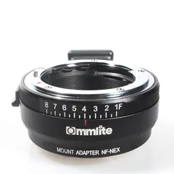 Commlite Адаптер CM-NF-NEX для Nikon F (G) Объектива для NEX E Крепление Камеры A7R2 A9