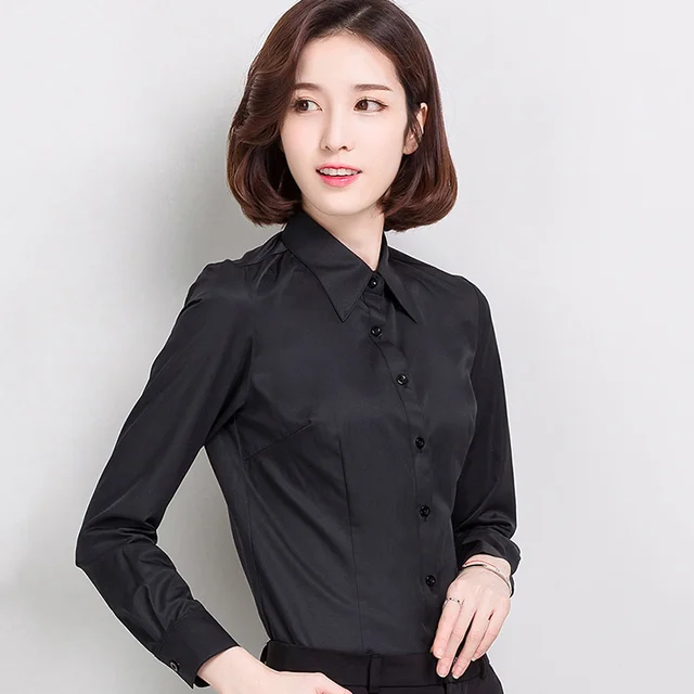 Women Shirts Blouses Plus Size 5xl Long Sleeve Las Office Shirt Women Shirts Blouses Plus Size 5xl Long Sleeve Las Office Shirt Pink White Black Womens