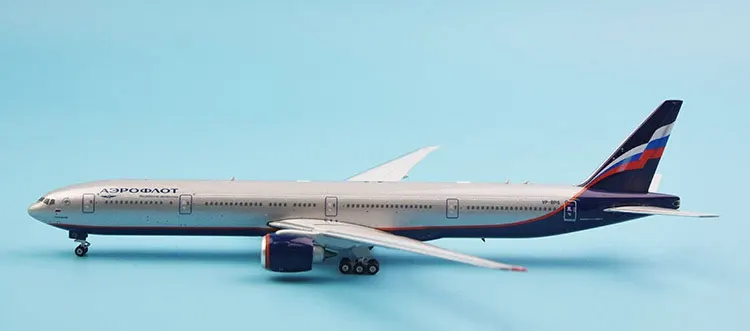 1: 400 масштаб Аэрофлот PH11491 Boeing 777 300ER VP BPG русский самолет изысканное моделирование