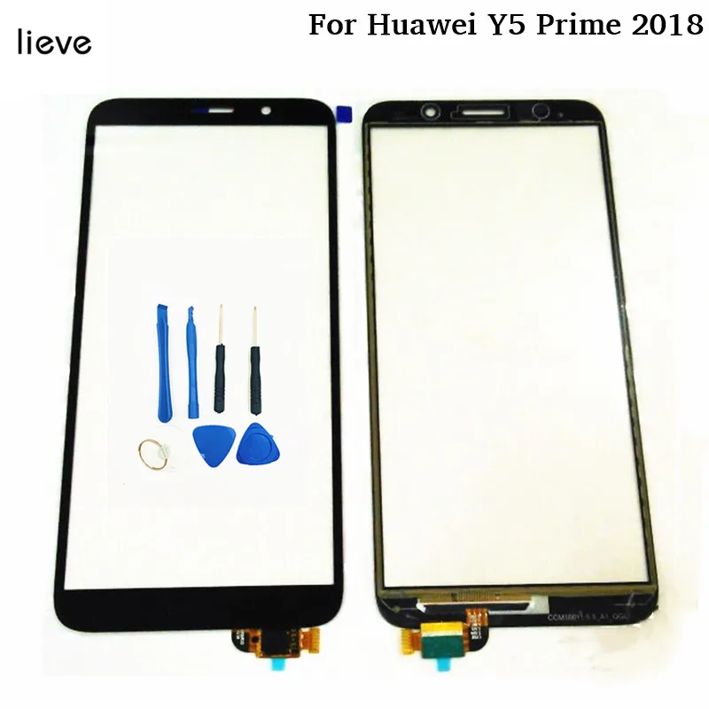 lieve 5.45'' high quality mobile for Huawei Y5 Prime 2018 y5 prime front glass touch panel digitizer sensor1