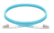 3 Meters LC to LC Fiber Optic Cable 10G MultiMode Duplex Patch Cord OM3