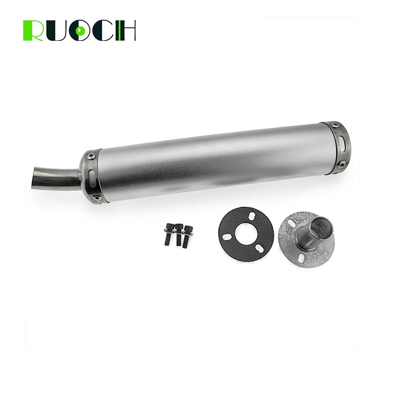 

Motorcycle 6x28cm Universal Racing Silencer Exhaust Pipe Muffler