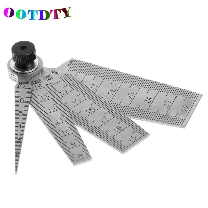 OOTDTY 0 мм 29 измеритель отверстий конусная Линейка Инструмент для проверки глубины