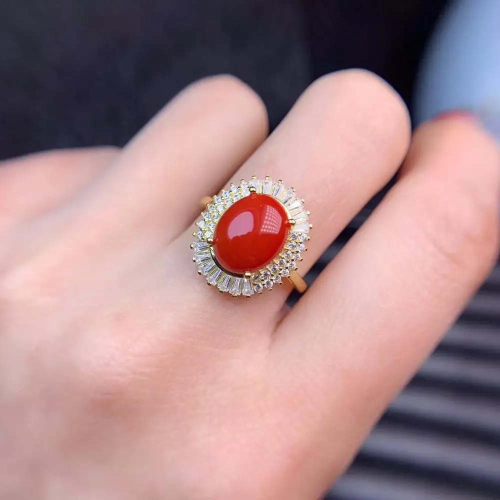 Handmade Coral Ring – Hirapanna Jewellers