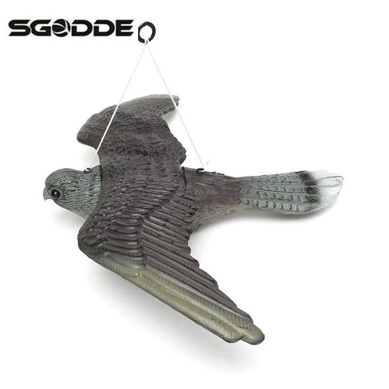 

Outdoor Hunting Shooting Decoys Flying Bird Hawk For Pigeon Decoys Garden Yard Plant Scarer Pest Control Bird Caller Good Traps