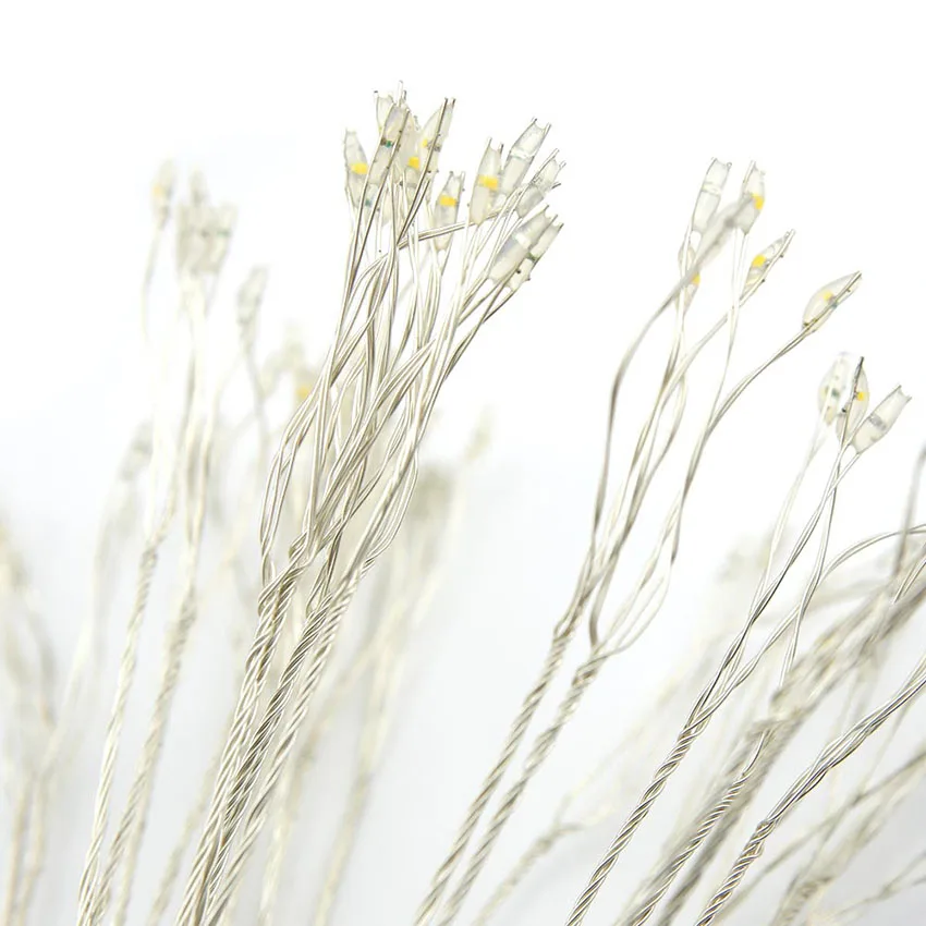 Dandelion LED String Light 8 Modes Remote Control Firework Fairy Light New Year Xmas Wedding Holiday Hanging Decoration Lamps (10)