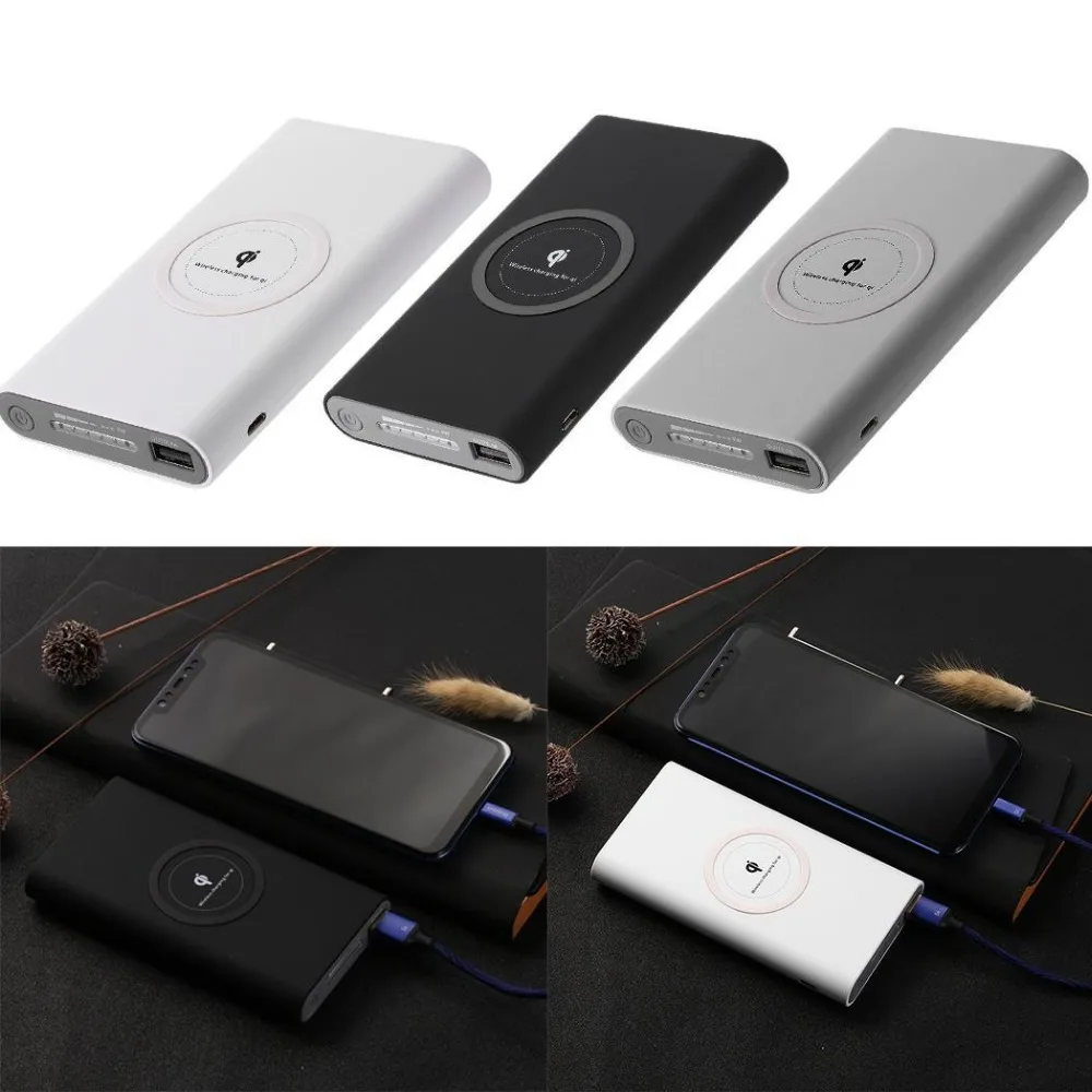 10000mah External Wireless Battery Charger Fast Charge Mini Power Bank 18650 Charge External Power Bank Portable Battery Bank 10000mah External Wireless Battery Charger Fast Charge Mini Power Bank 18650 Charge External Power Bank Portable Battery Bank