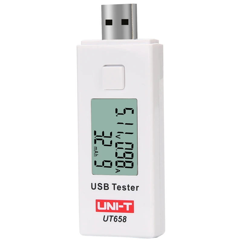 UNI-T UT658 UT658B USB Tester; Cell Phone / Mobile Power / Notebook / Digital Products / Voltage and Current Monitors