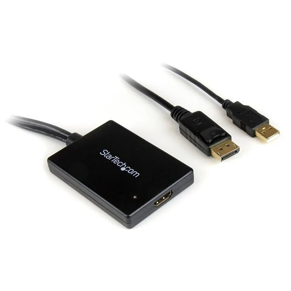 StarTech.com DisplayPort к HDMI адаптер с USB аудио A 0 61 м белый |