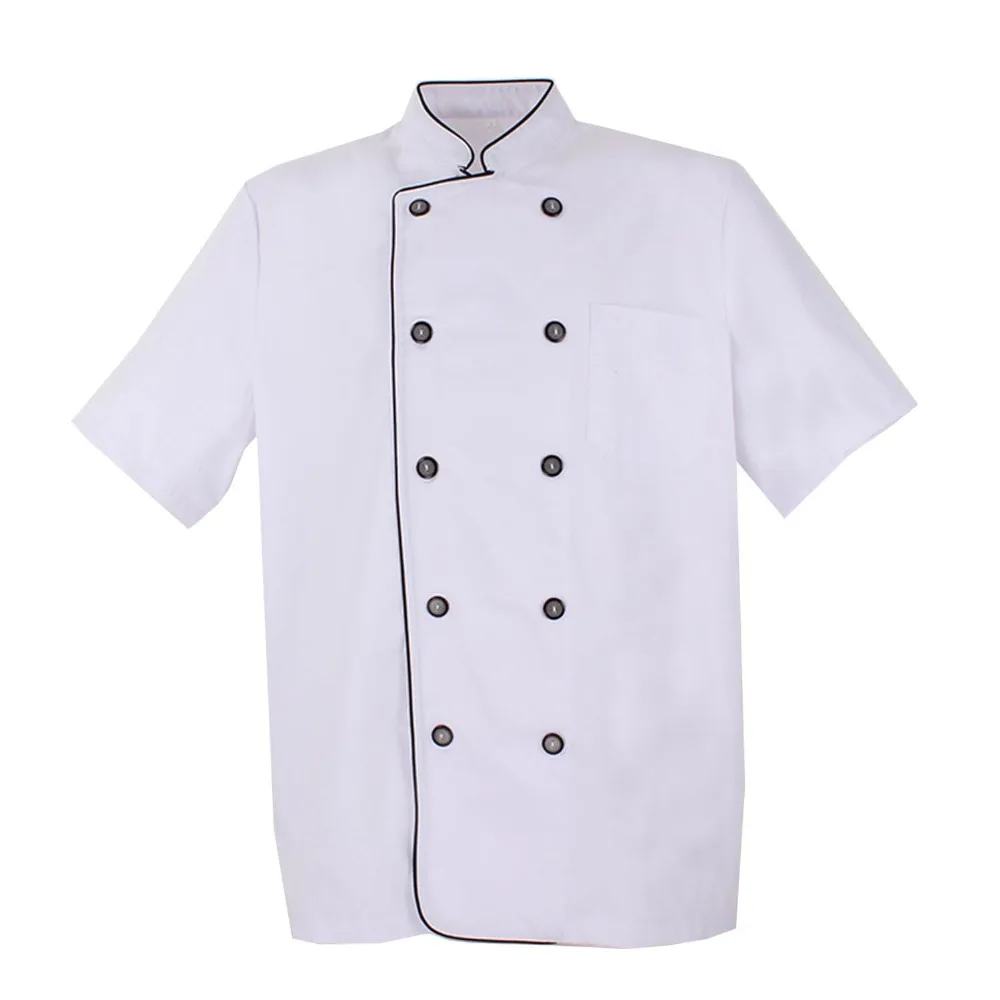 CHAQUETAS CHEF COCINERO CON BOTON REFORMADO MARMINTON SOLLASTRE GUISANDERO ADOBADOR SALSERO-REF.8421B