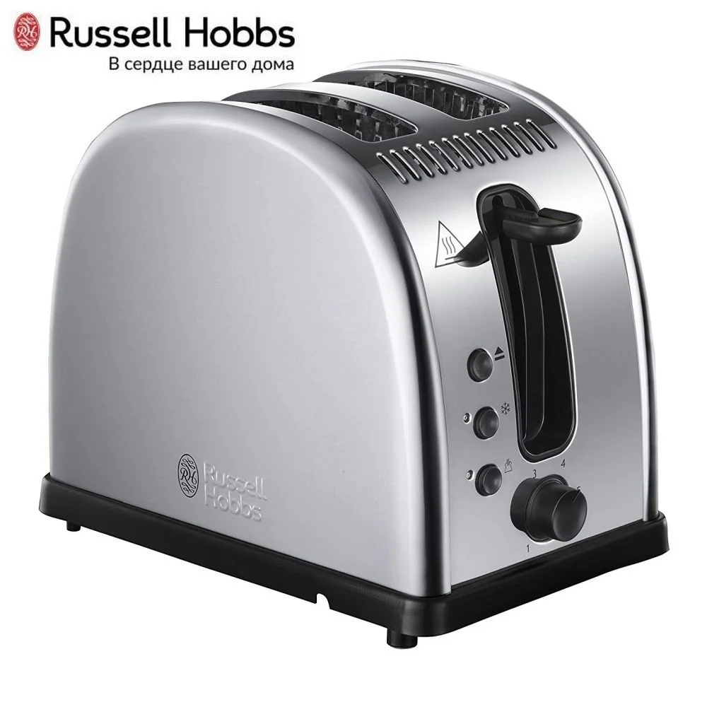 Тостер Russell Hobbs 21290-56 тостер сэндвич бытовые кухонные приборы приготовление жарки хлеба для приготовления тостов хлебопечка гриль