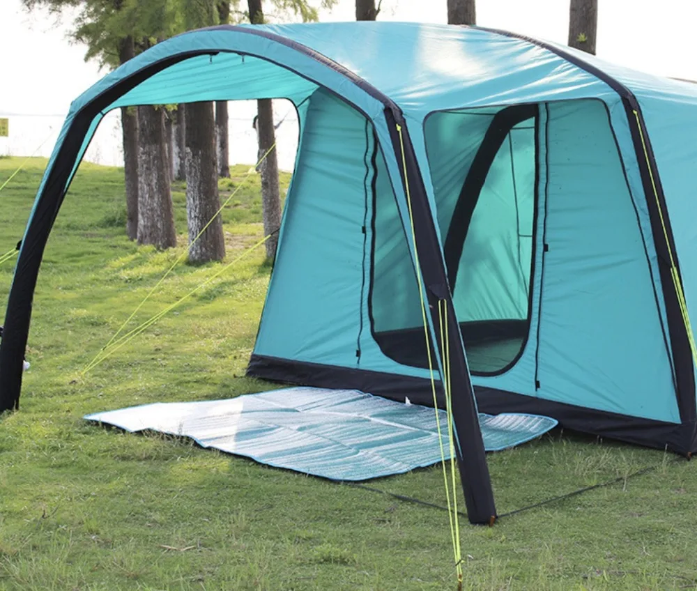 Надувной тент от солнца для всей семьи 3 4 человек пляжа Газебо туннель