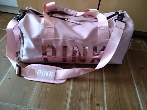 Pink Sequins Duffel Bag – Hipimi