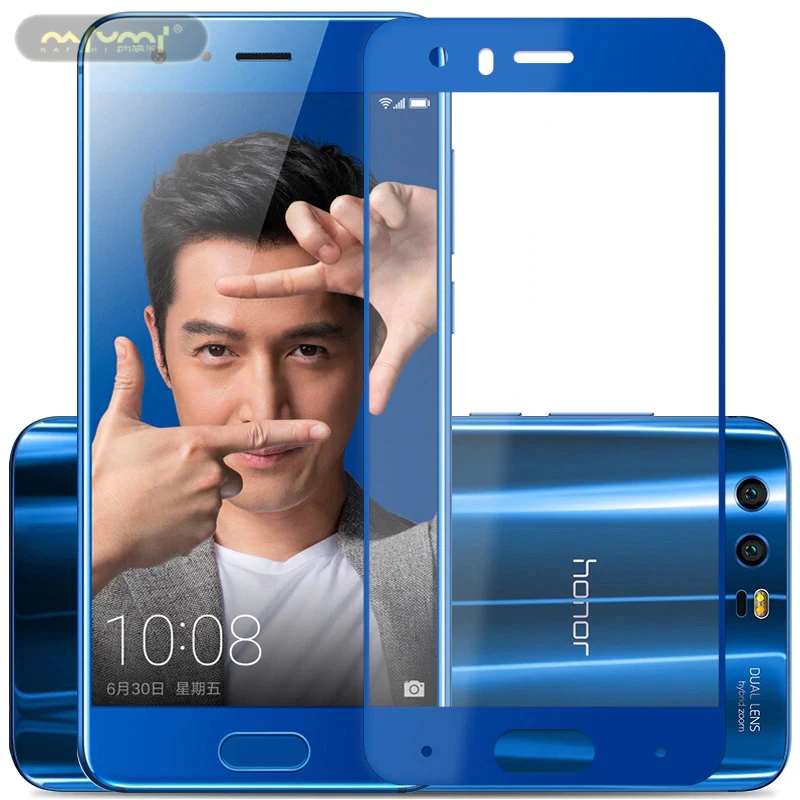 

Full Screen Protective Tempered Glass For Huawei Honor 9 Protector Protection film Full Cover Toughened glass guard film