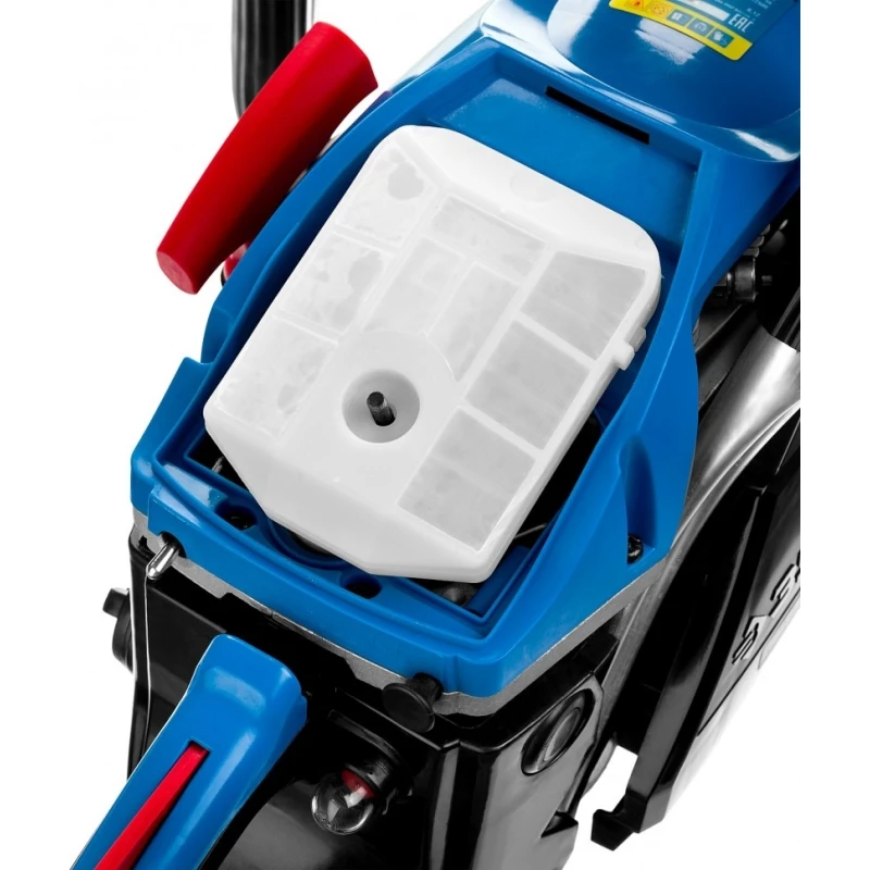 Пила цепная бензиновая ЗУБР ПРОФЕССИОНАЛ ПБЦ-490 45ДП (Мощность 2200 Вт, объем двигателя 49.3 см3, объем топливного бака 0.6 л, объем масляного бака 0.3 л, длина шины 450 мм)