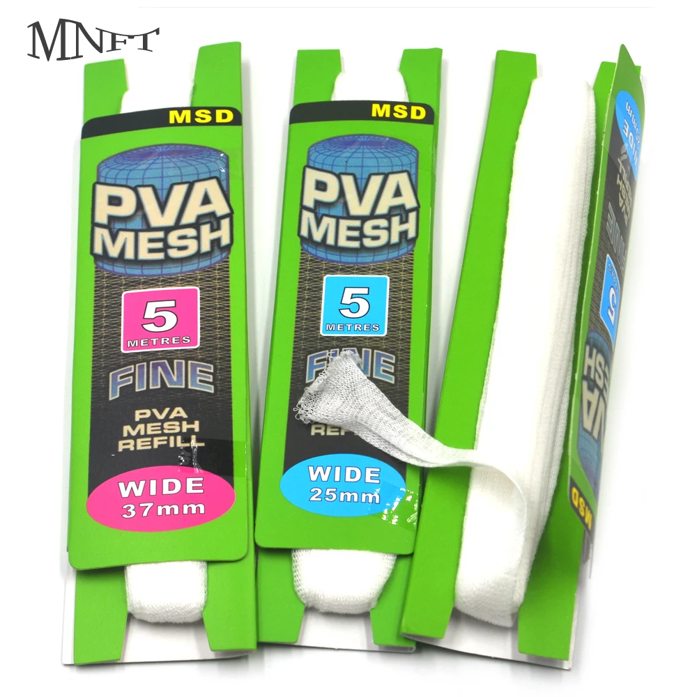 Buy MNFT 4Pcs Carp Fishing PVA Mesh Reill 25mmX5m