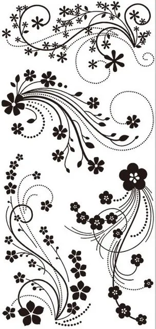 

FLOWER Transparent Clear Silicone Stamp/Seal for DIY scrapbooking/photo album Decorative clear stamp M1276