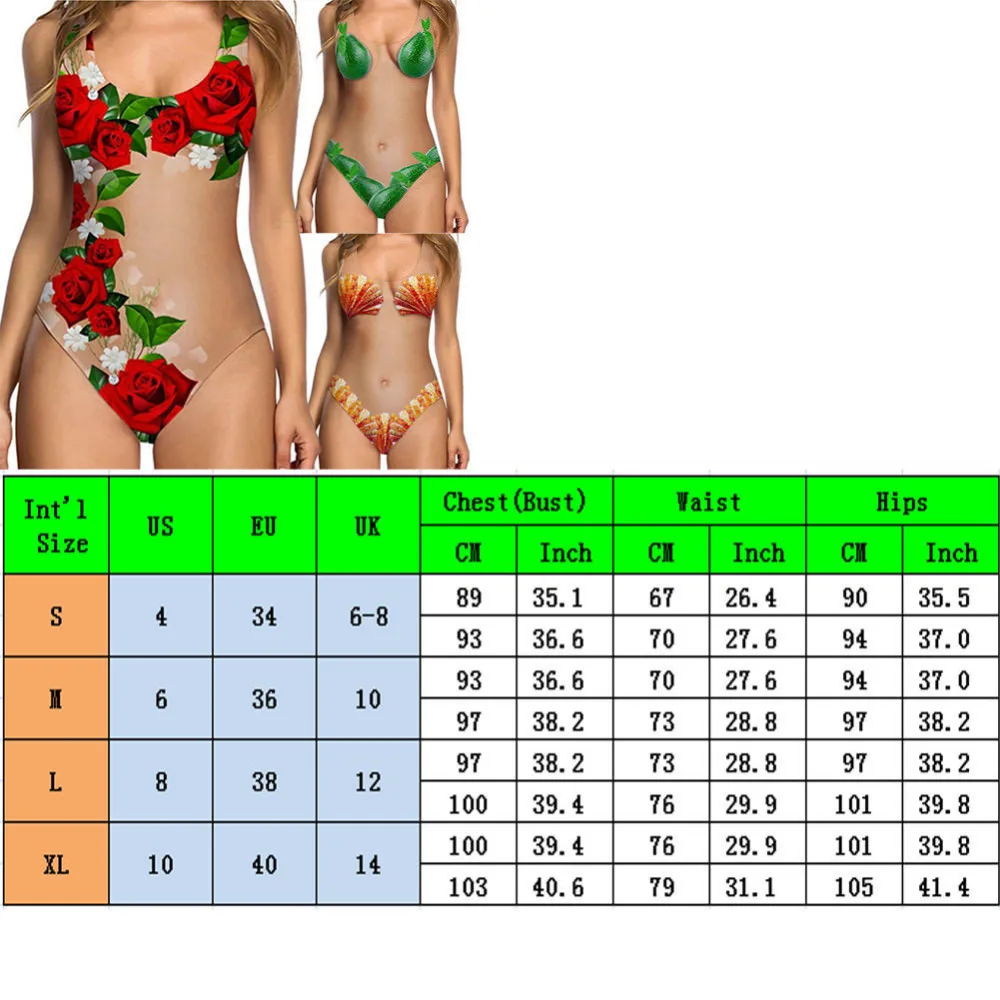 Хит, Женский цельный прозрачный купальник, пляжная одежда, печатный купальник, пуш-ап, монокини, бикини, купальник