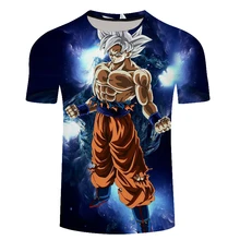 

Plus Size 6XL Dragon Ball Goku Fashion T-Shirt New Summer 3D Men/Women Anime Harajuku T Shirt Master Roshi Lonzo Ball Tee Shirts