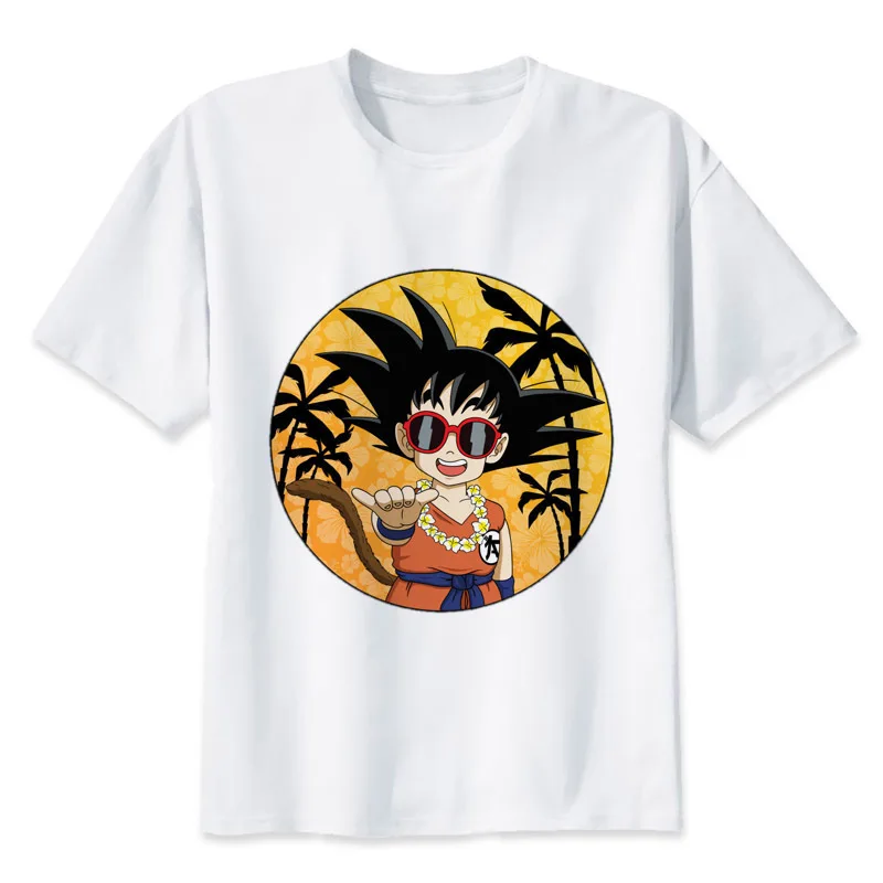 Dragon ball Футболка супер сайян dragon z DBZ Goku Вегета чехол Capsule corp футболка menwomenchildren с