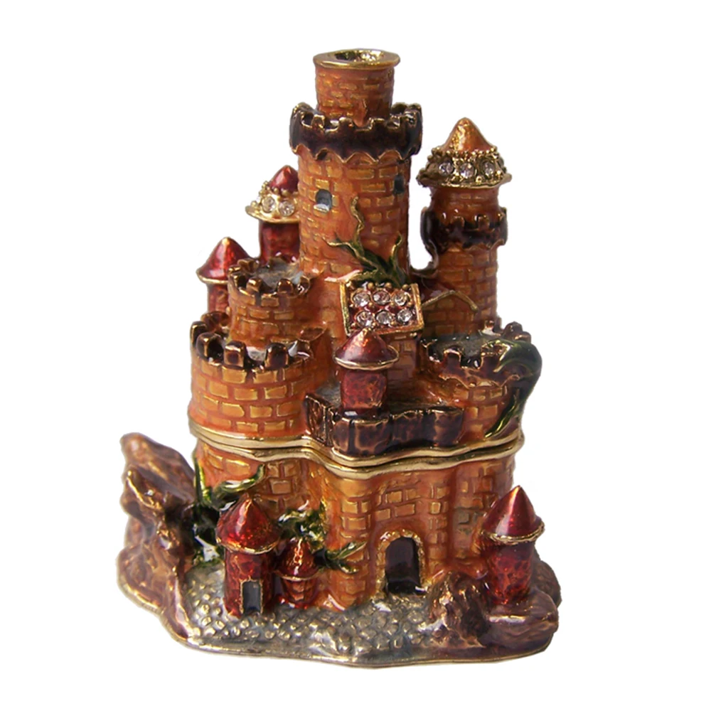 TBP0580-castle trinket jewelry box