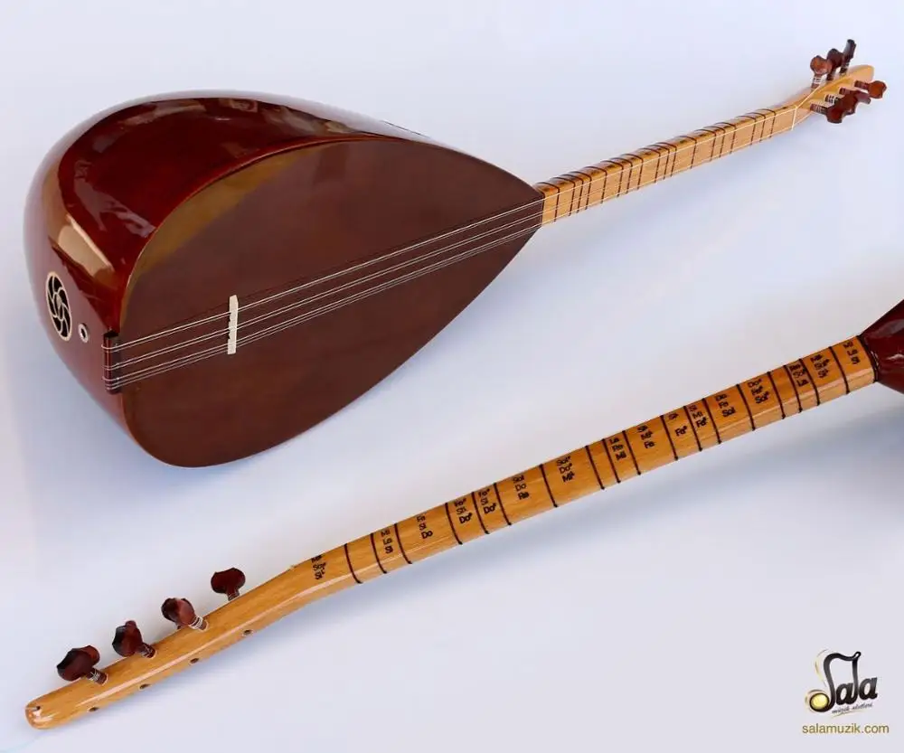 Турецкое качество короткий шейный баглама Saz музыкальный инструмент для продажи