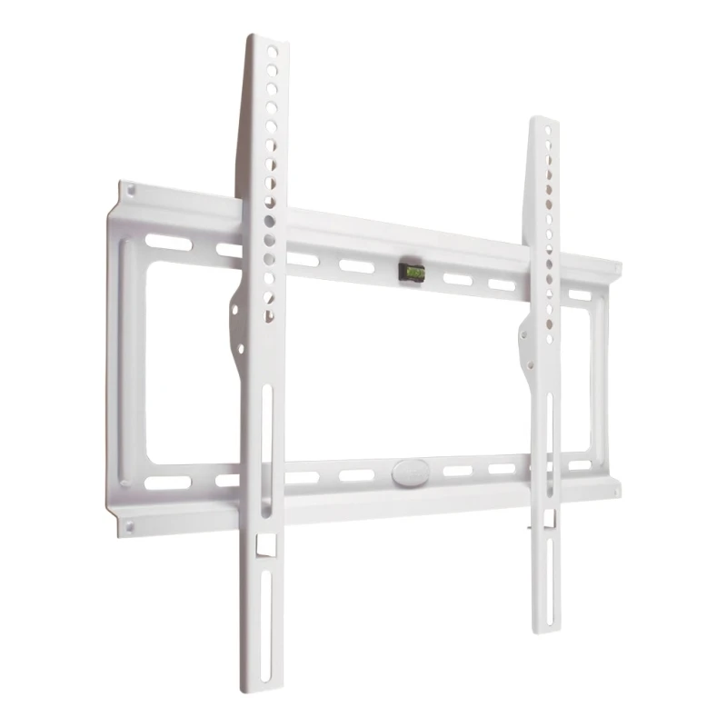 ТВ Кронштейн Kromax IDEAL-3 new white (Настенный, сталь, LED/LCD/PLASMA телевизоров 22\'-65\', max 50 кг, настенный, 0 ст свободы, от стены 23 мм, max VESA 400x400 мм, водяной уровень, тонкий профиль)