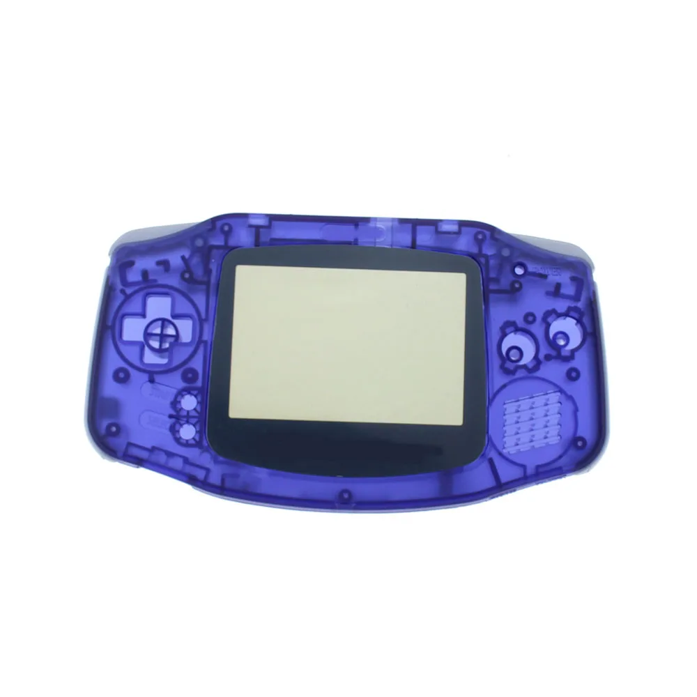 YuXi сменный светящийся прозрачный чехол для Nintendo GBA корпус чехол для Gameboy Advance консоль кнопки отвертка - Цвет: I