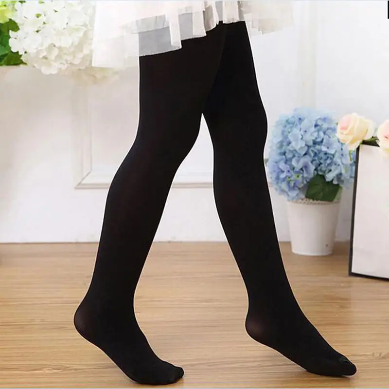 Children's Ballet Dance Tights Footed Seamless Girls and Ladies Elastic
