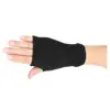 Guantes algodón sin dedos elásticos negros peinados para mujer ► Foto 3/3