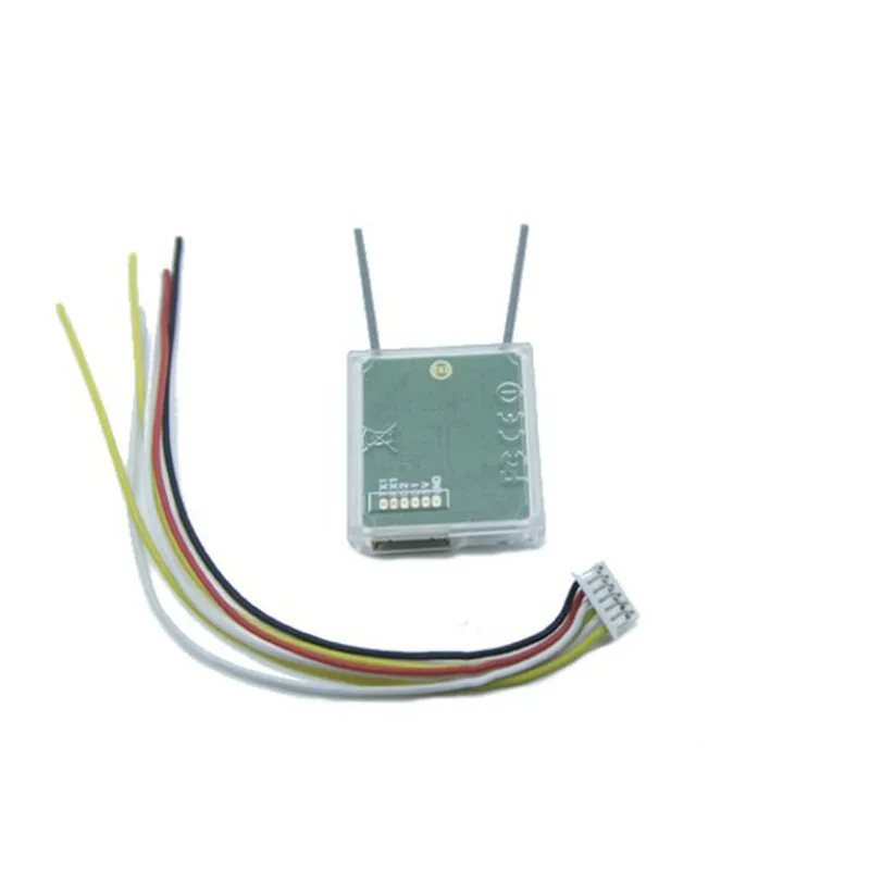 MLR-82-B Long Range Micro Satellite Receiver Compatible With Futaba S-FHSS SBUS PPM Output radiolink r6ds 2 4g 6ch ppm pwm sbus output receiver