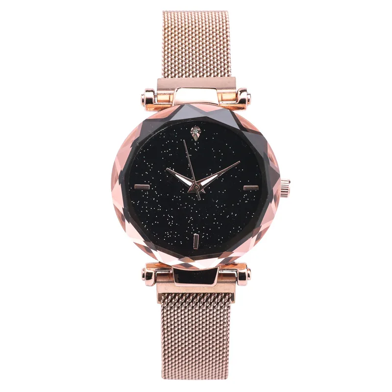 Starry Sky Designer Women's Watches Magnetic Stainless Steel Mesh Strap Ladies Wrist Watches New zegarek damski relogio feminino