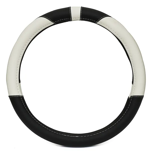 15Inch 38cm Sport Leather Car Auto Steering Wheel Cover Anti Slip