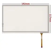 8inch Resistive touch screen for HSD080IDW1-C00 touch screen size192117mm