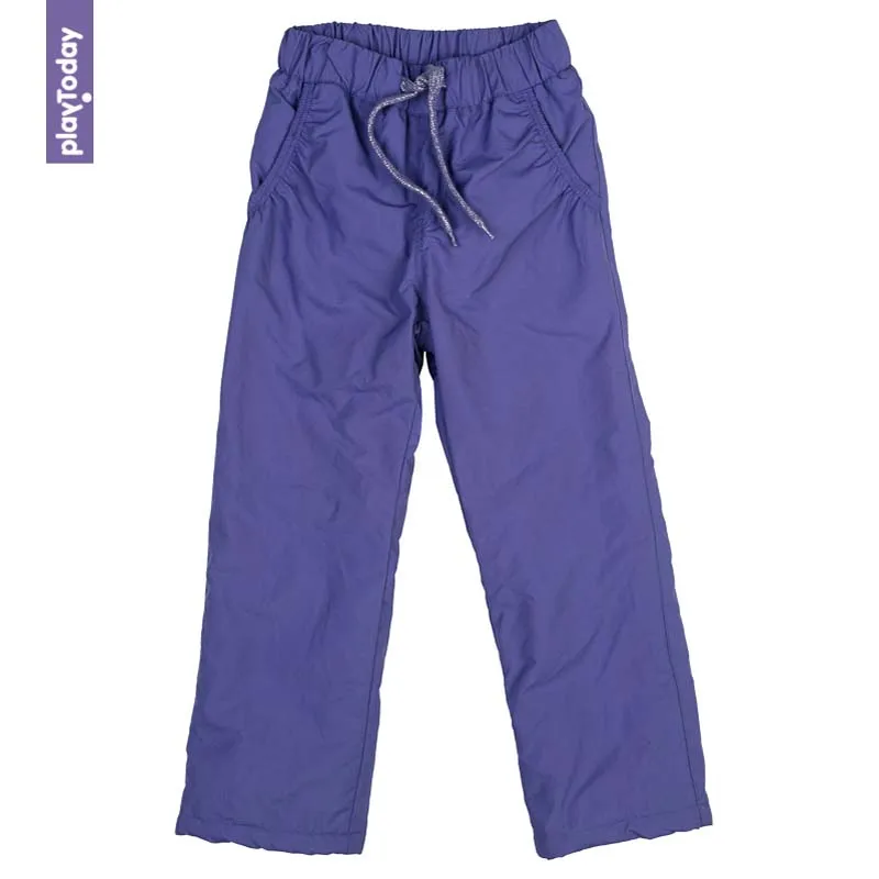 

Брюки на подкладке PLAYTODAY для девочек зимние 372056