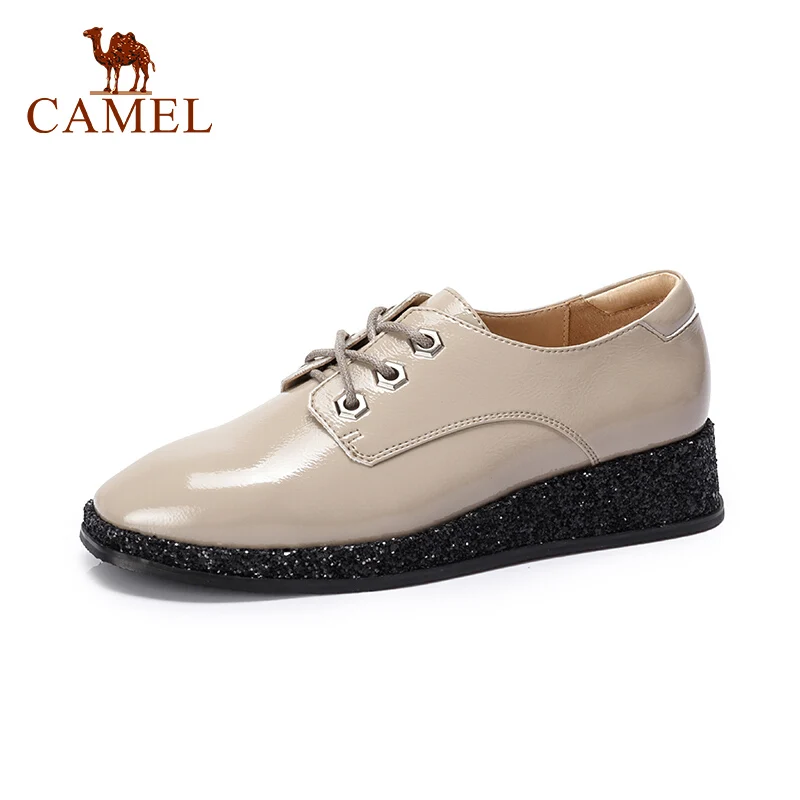 camel wedge pumps