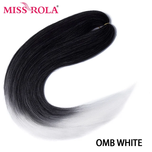 Miss Rola Synthetic Wholesale Bulk 5 Pieces 24 Inch 100g Stretched Jumbo Braiding Hair Kanekalon Pink Twist Braid Hair Extension #22